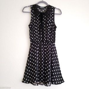 Sheer Polka Dot Dress